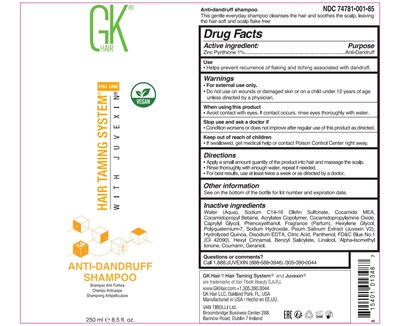 FD-04152 GK HAIR - ANTI-DANDRUFF SHAMPOO VEGAN 8.5oz 74781-001-85.jpg GK ANTIDANDRUFF SHAMPOO VEGAN - FD 04152 GK HAIR ANTI DANDRUFF SHAMPOO VEGAN 8.5oz 74781 001 85